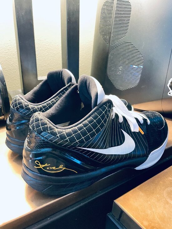 Nike Kobe 4 IV Del Sol Black Marigold White Size 13 US Mens 47.5 EUR 12 UK Nice main image 5